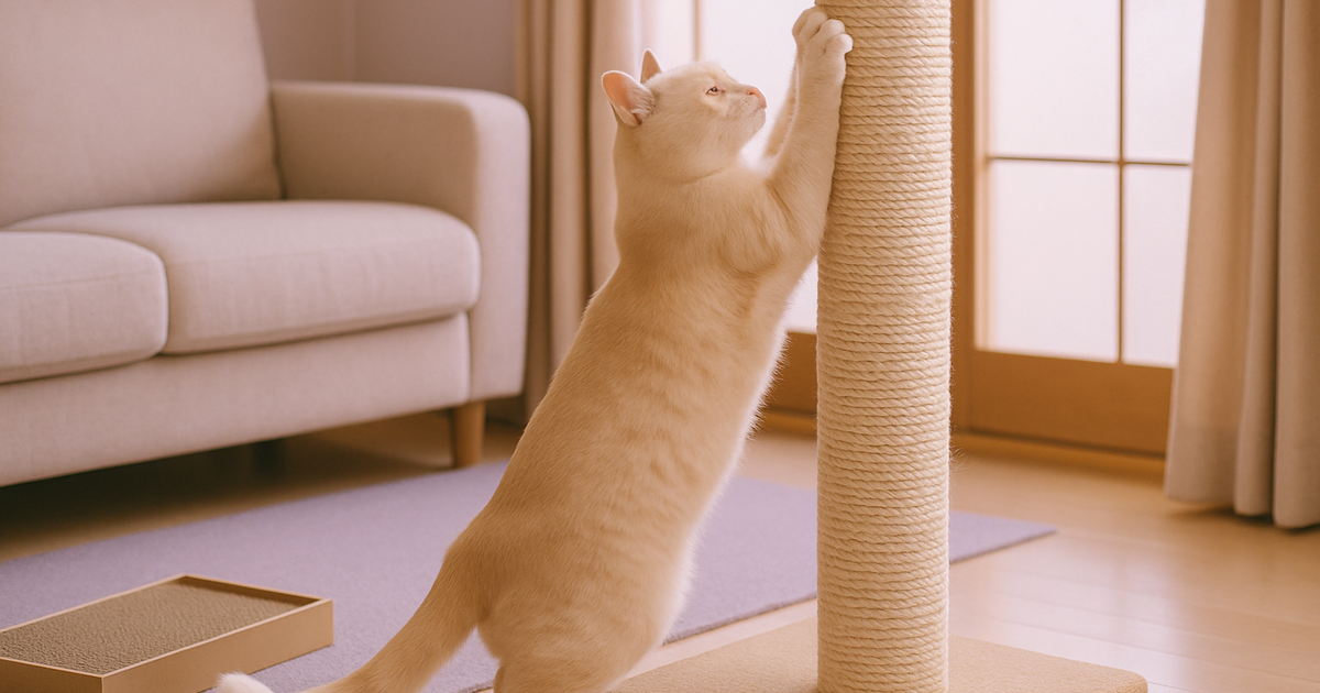 猫の爪とぎの選び方｜素材・形状を徹底比較