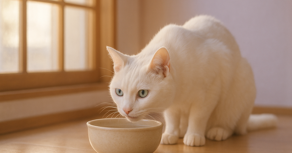 猫の多飲多尿とは？検査・治療費の目安と受診の判断