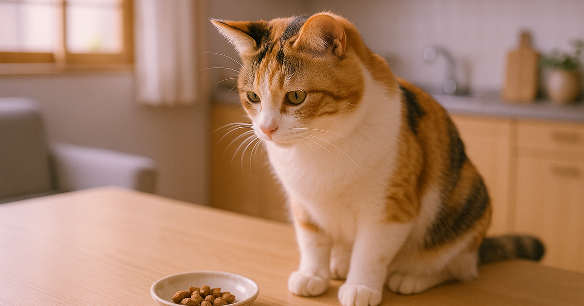 猫のおやつの選び方 — 量・カロリー・種類の比較