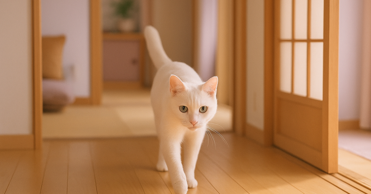 猫の歩き方チェック｜後ろ足の異変に気づく