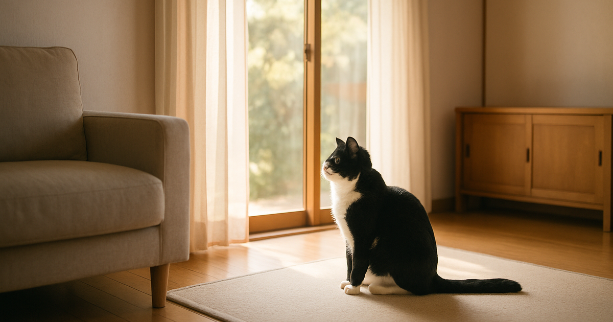 夏休み明けの留守番 猫のストレス対策