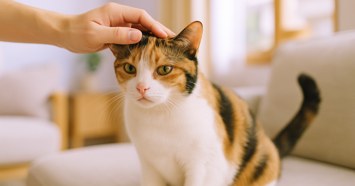猫が撫でている途中で急に噛む理由と対策