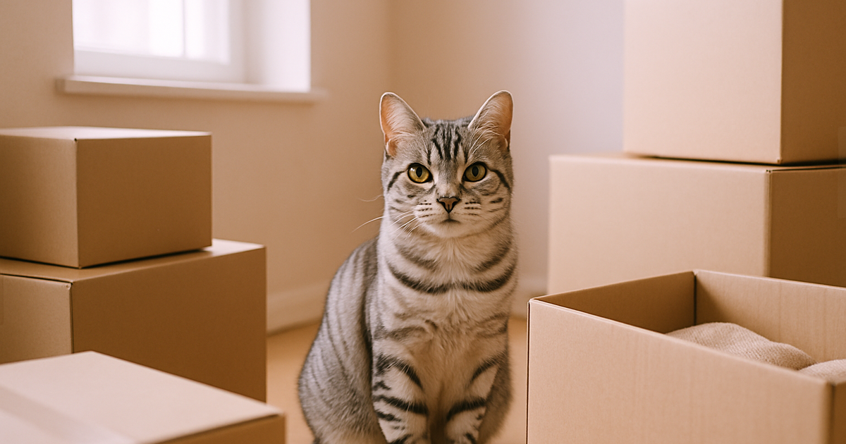 猫と引っ越し｜準備と当日の落ち着かせ方