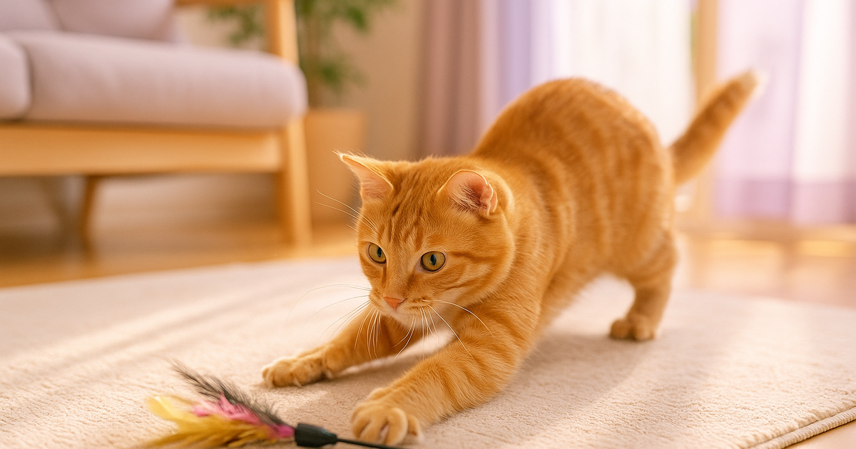 猫が手を狙って噛む｜遊び噛みの直し方
