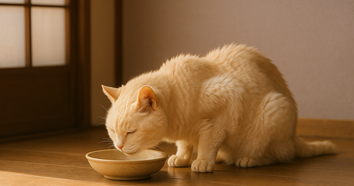シニア猫の療法食｜種類と切り替え方