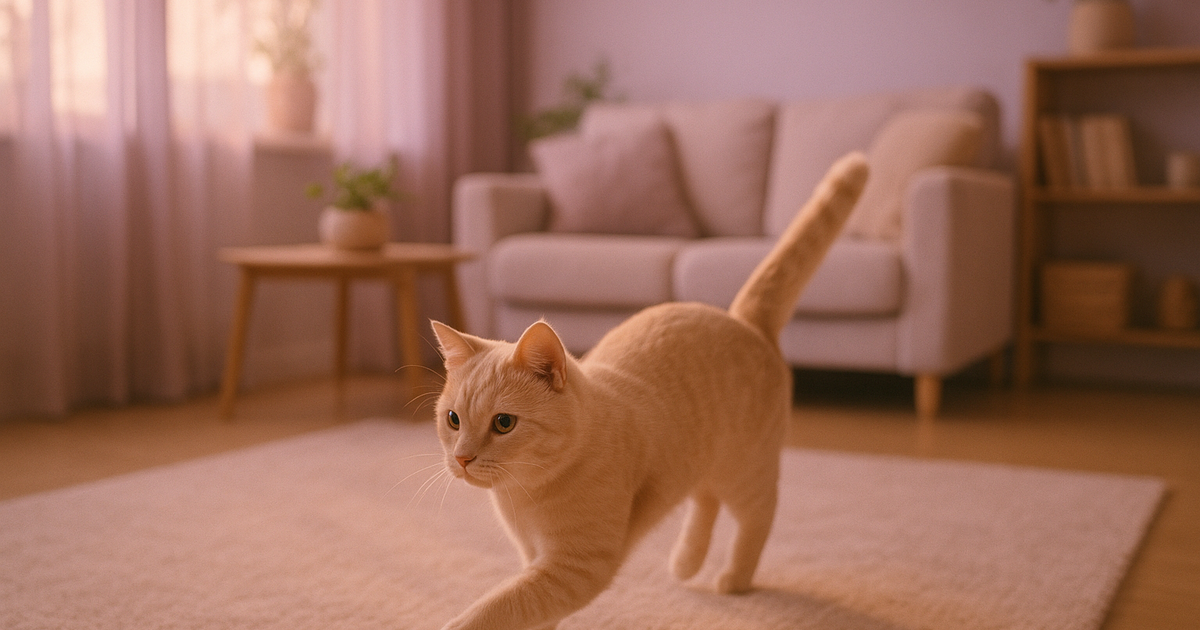 猫の運動会｜夜中に走り回る理由と対処