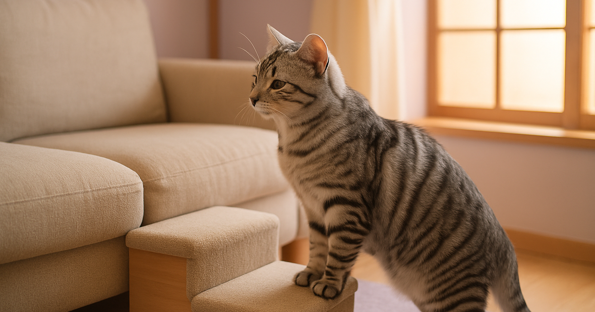 猫用ステップの選び方｜段差対策5基準