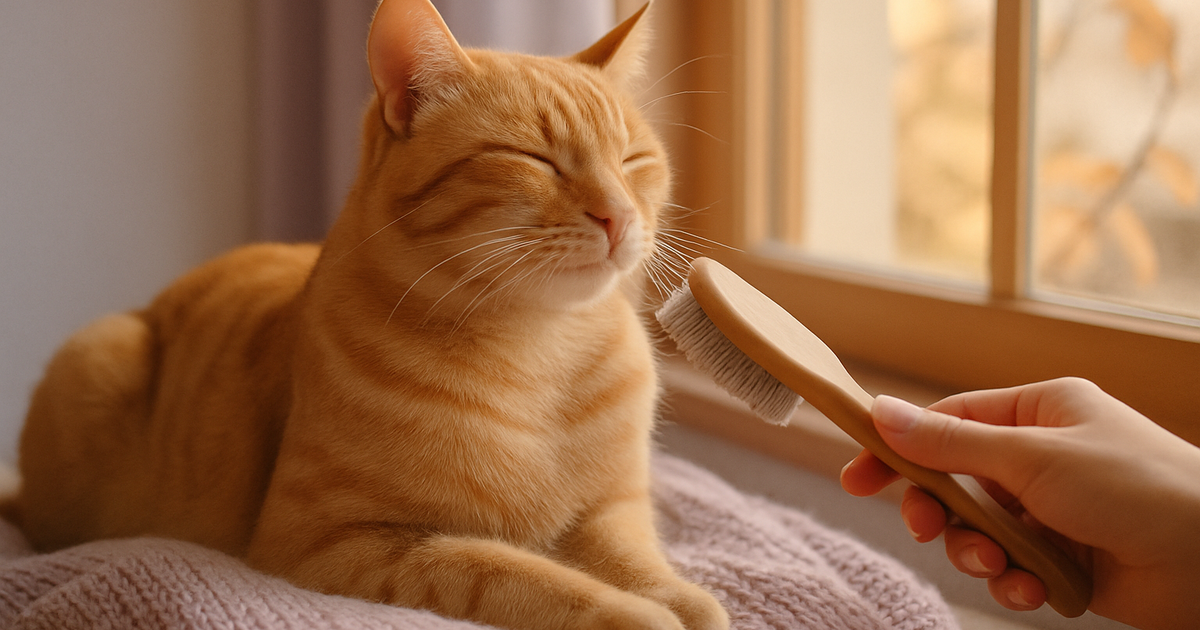 秋の乾燥と静電気｜猫の被毛と肉球