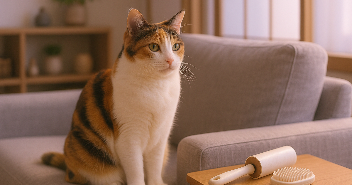 猫の抜け毛掃除｜道具選びの6基準