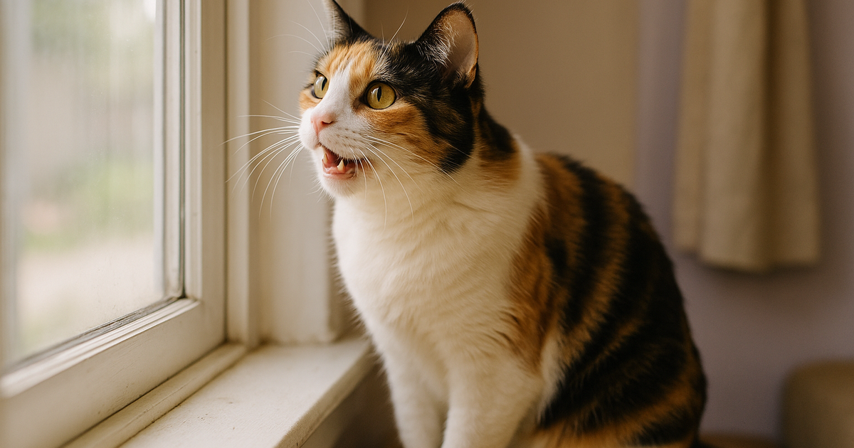 猫のクラッキング｜窓辺でカカカと鳴く理由